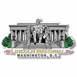 WDC103 Lincoln Memorial Magnet